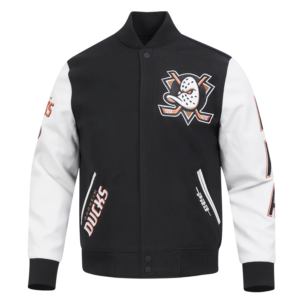CHAMARRA UNIVERSITARIA NHL ANAHEIM DUCKS CLASSIC VARSITY