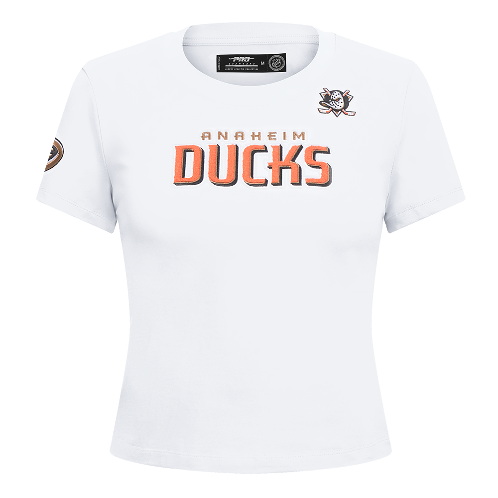 PLAYERA NHL ANAHEIM DUCKS CLASSIC CHENILLE PARA MUJER