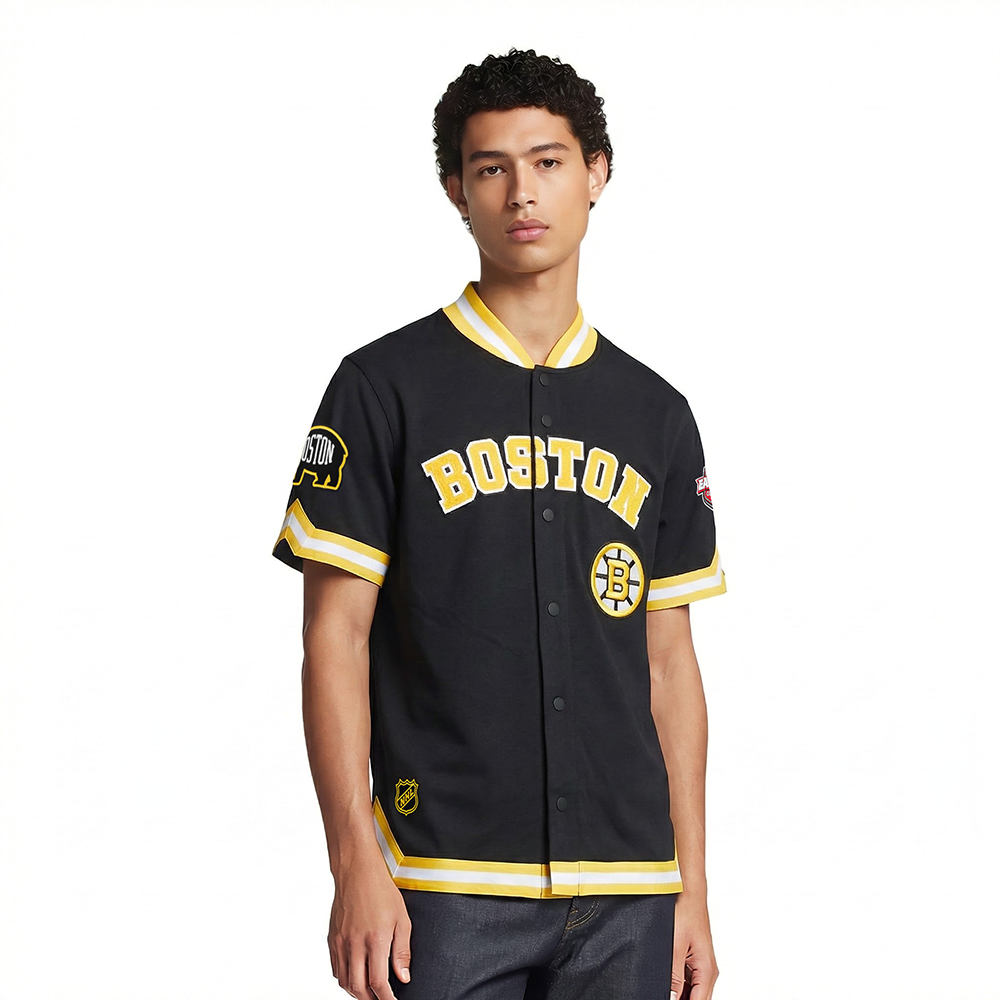 SOBRECAMISA DE MANGA CORTA NHL BOSTON BRUINS CLASSIC CHENILLE