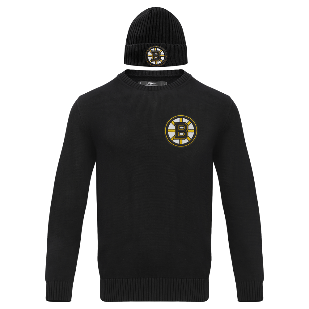SET NHL BOSTON BRUINS KNIT BOX SET