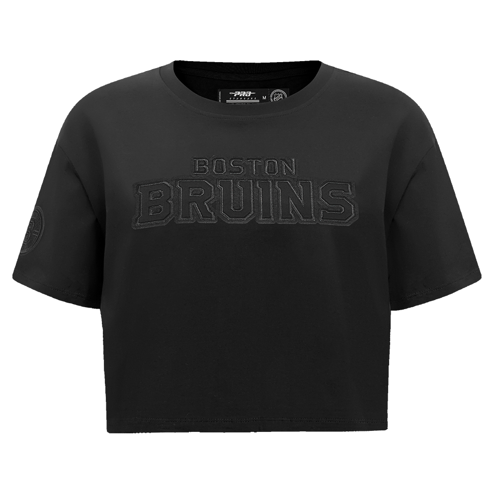 PLAYERA CROP NHL BOSTON BRUINS NEUTRAL PARA MUJER