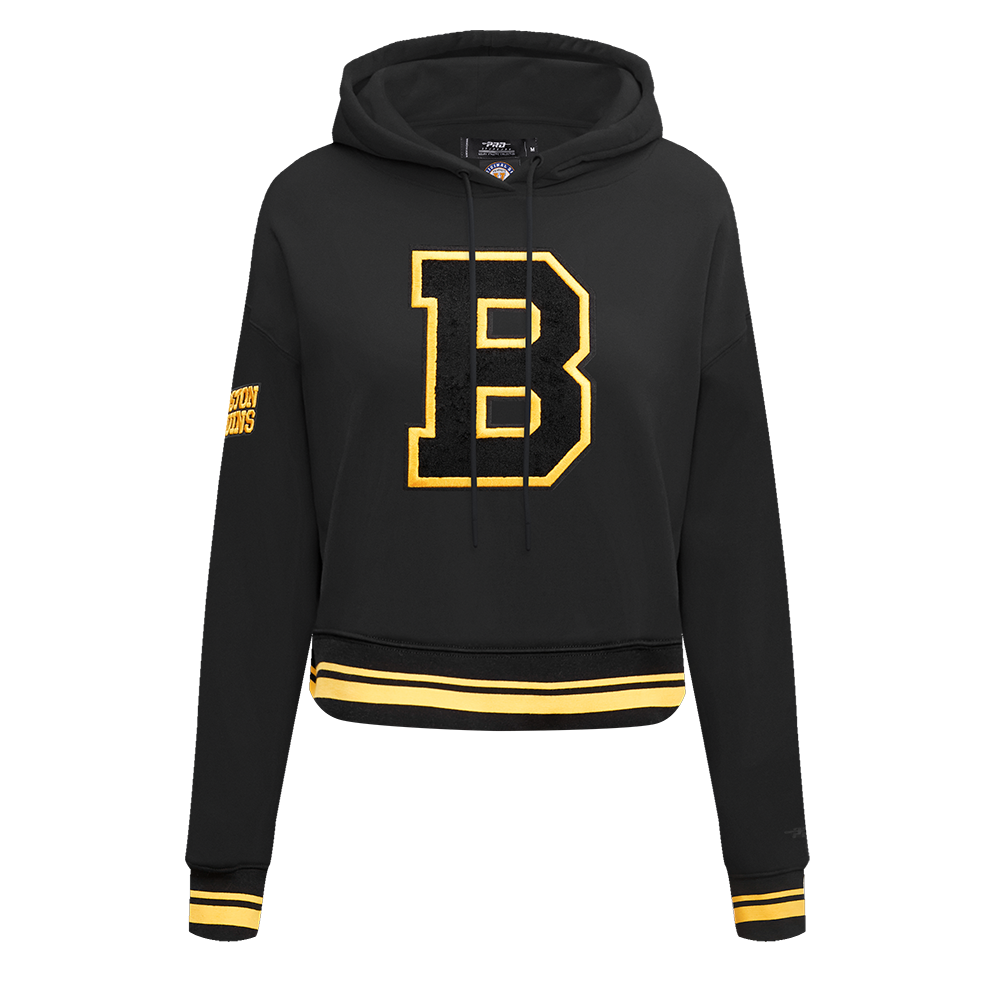 SUDADERA CON GORRO NHL BOSTON BRUINS RETRO CLASSICS PARA MUJER