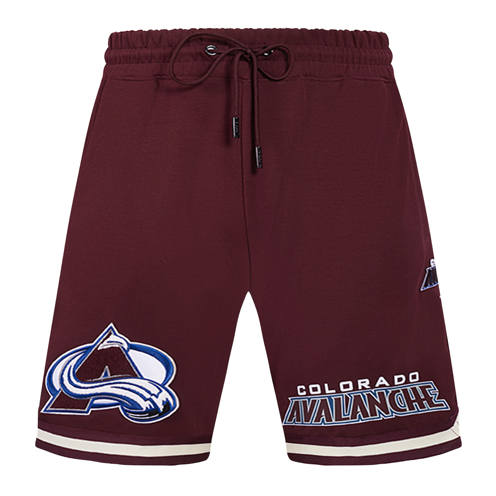 SHORTS DE BASQUETBOL NHL COLORADO AVALANCHE CLASSIC CHENILLE