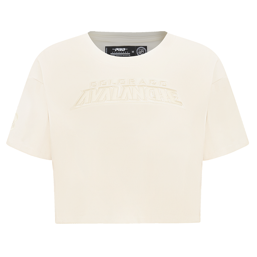 PLAYERA CROP NHL COLORADO AVALANCHE NEUTRAL PARA MUJER
