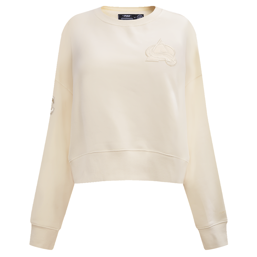 SUDADERA DE CUELLO REDONDO NHL COLORADO AVALANCHE NEUTRAL PARA MUJER