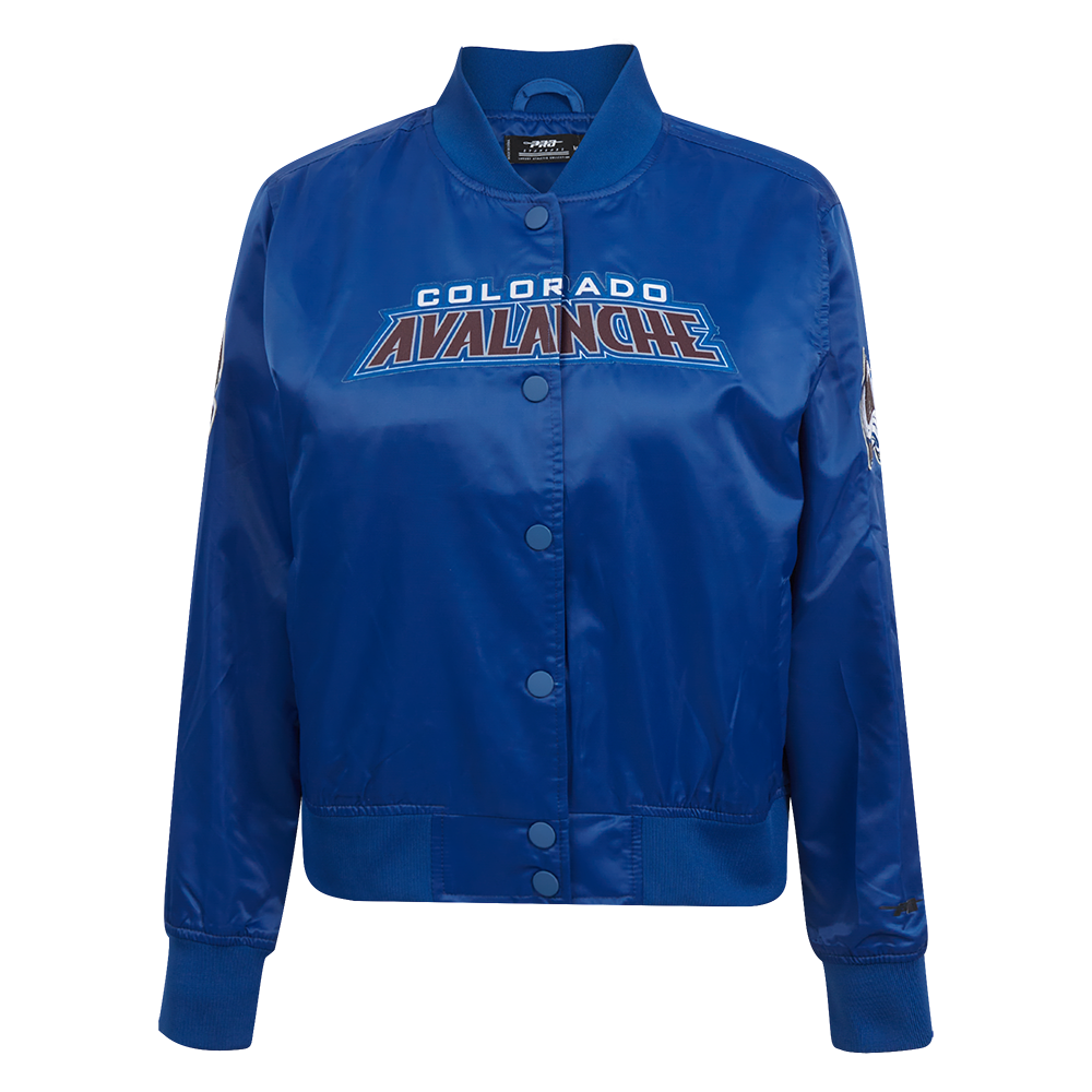 CHAMARRA DE SATÍN NHL COLORADO AVALANCHE CLASSIC CHENILLE PARA MUJER