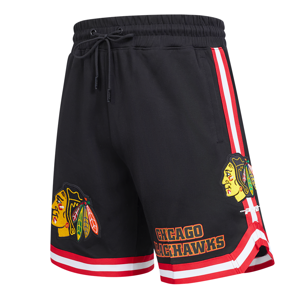 SHORTS DE BASQUETBOL NHL CHICAGO BLACKHAWKS CLASSIC CHENILLE