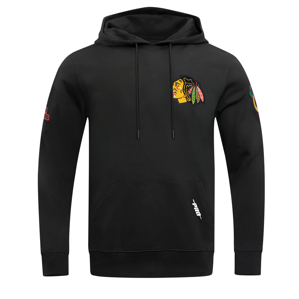 SUDADERA CON GORRO NHL CHICAGO BLACKHAWKS CLASSIC CHENILLE