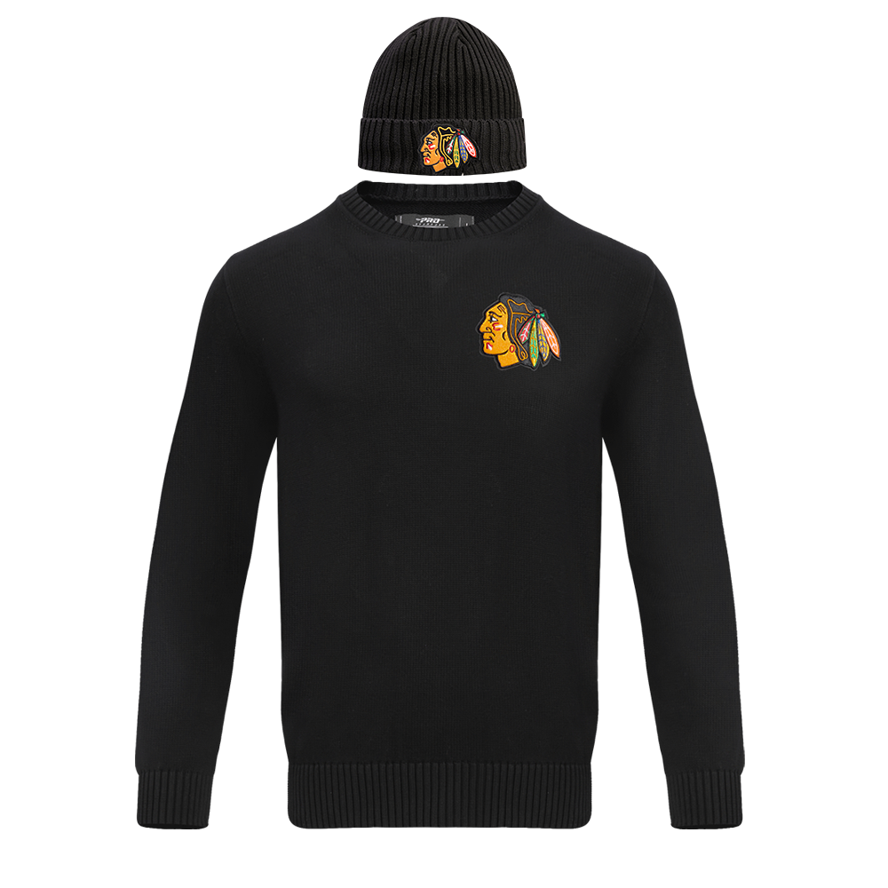SET NHL CHICAGO BLACKHAWKS KNIT BOX SET