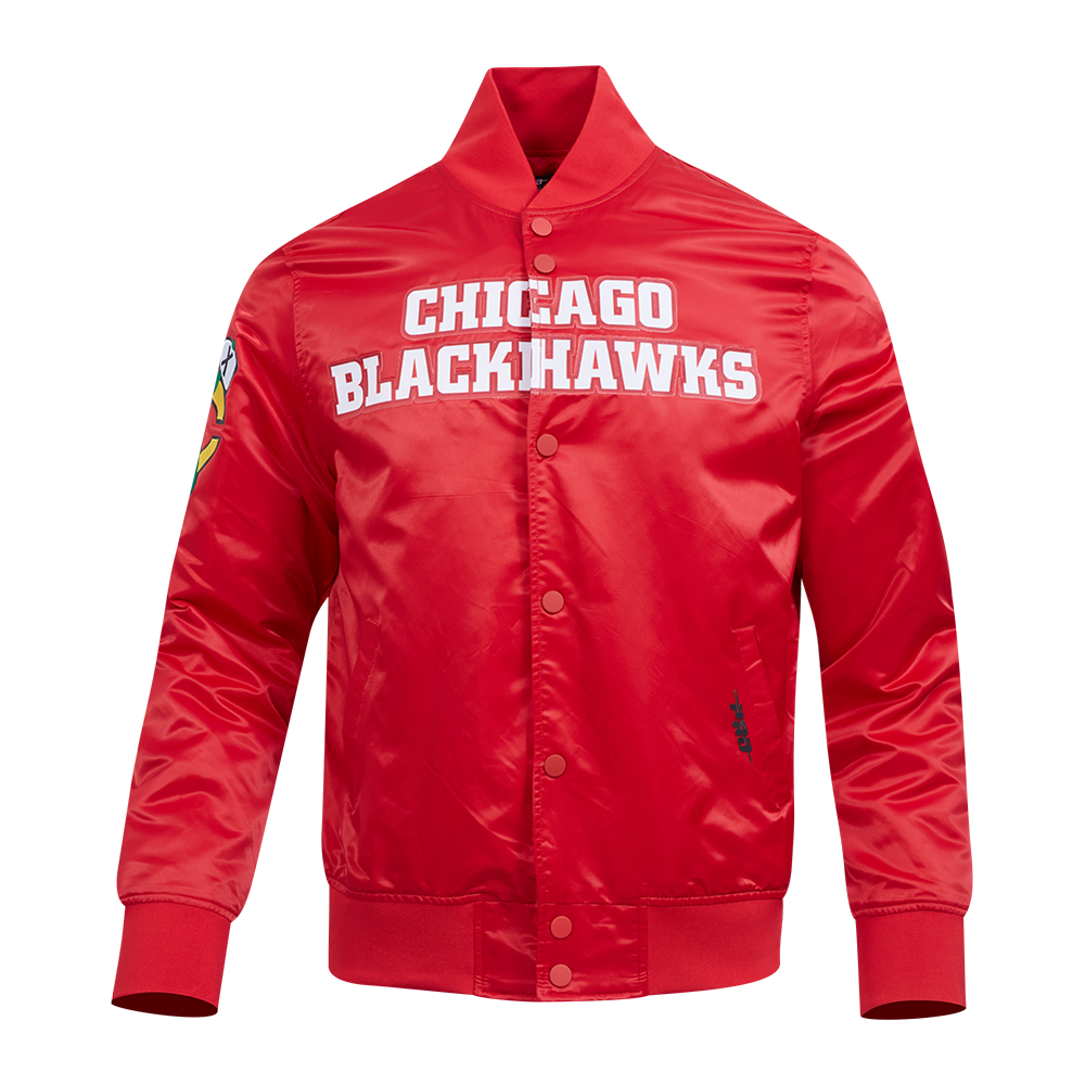 CHAMARRA DE SATÍN NHL CHICAGO BLACKHAWKS CLASSIC SATIN