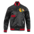 CHAMARRA DE SATÍN NHL CHICAGO BLACKHAWKS OLD ENGLISH