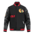 CHAMARRA UNIVERSITARIA NHL CHICAGO BLACKHAWKS OLD ENGLISH