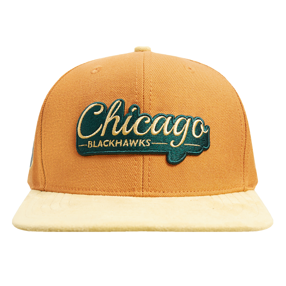 GORRA SNAPBACK NHL CHICAGO BLACKHAWKS BUTTER SUEDE