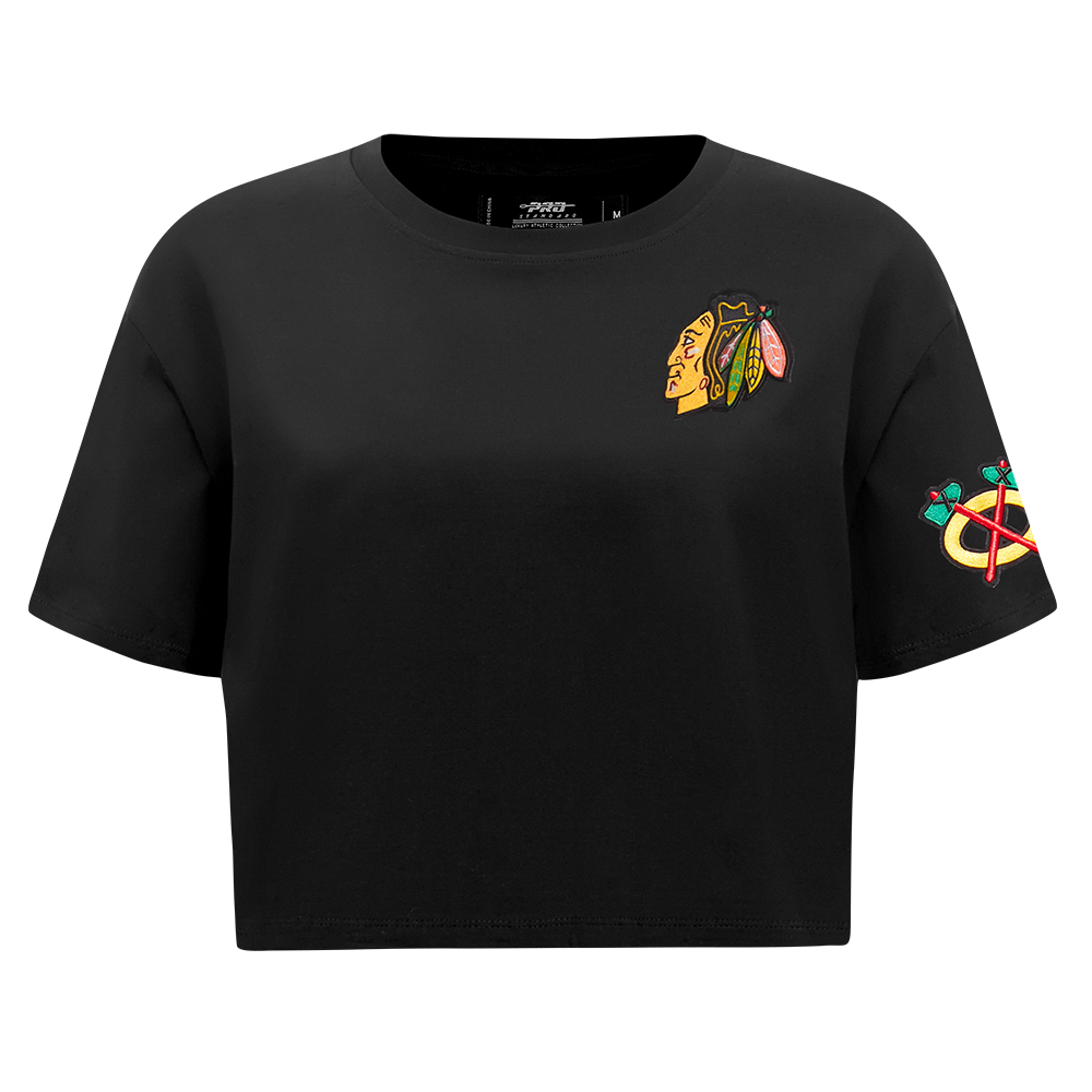 PLAYERA NHL CHICAGO BLACKHAWKS CLASSIC CHENILLE PARA MUJER