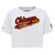 PLAYERA CROP NHL CHICAGO BLACKHAWKS SCRIPT TAIL PARA MUJER