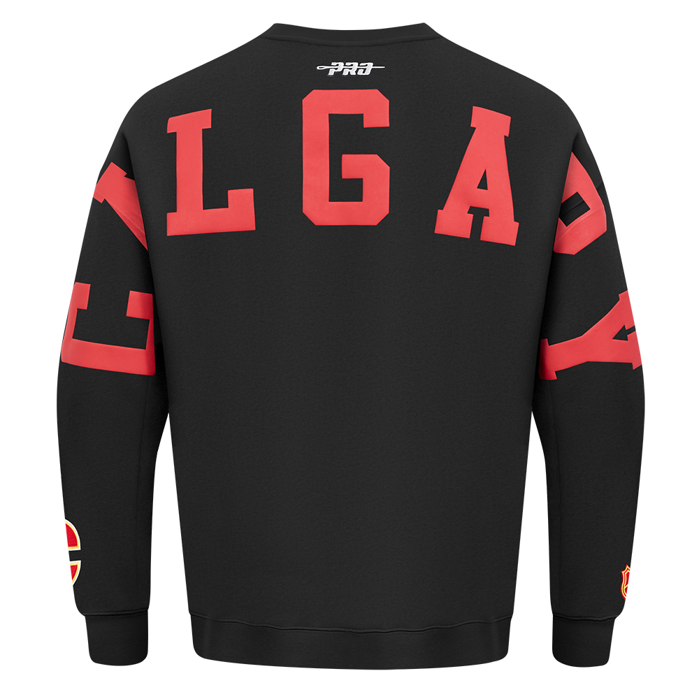 SUDADERA DE CUELLO REDONDO NHL CALGARY FLAMES WINGSPAN