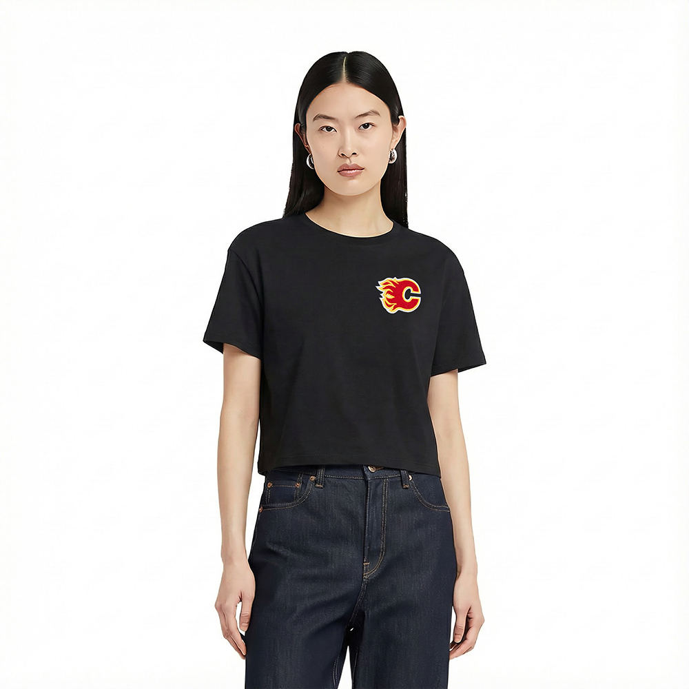 PLAYERA NHL CALGARY FLAMES CLASSIC CHENILLE PARA MUJER