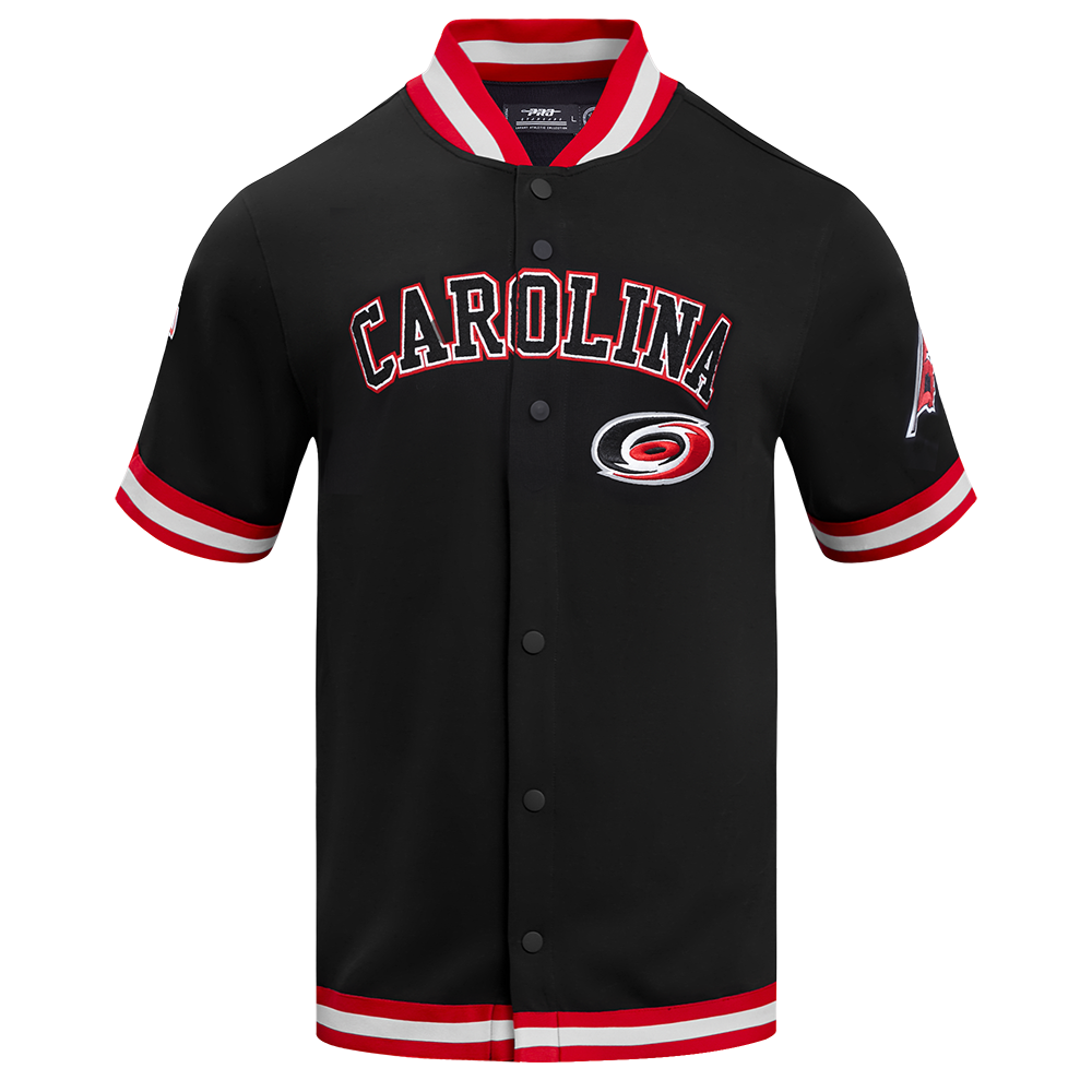 SOBRECAMISA DE MANGA CORTA NHL CAROLINA HURRICANES CLASSIC CHENILLE