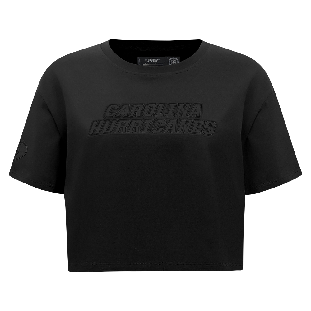 PLAYERA CROP NHL CAROLINA HURRICANES NEUTRAL PARA MUJER