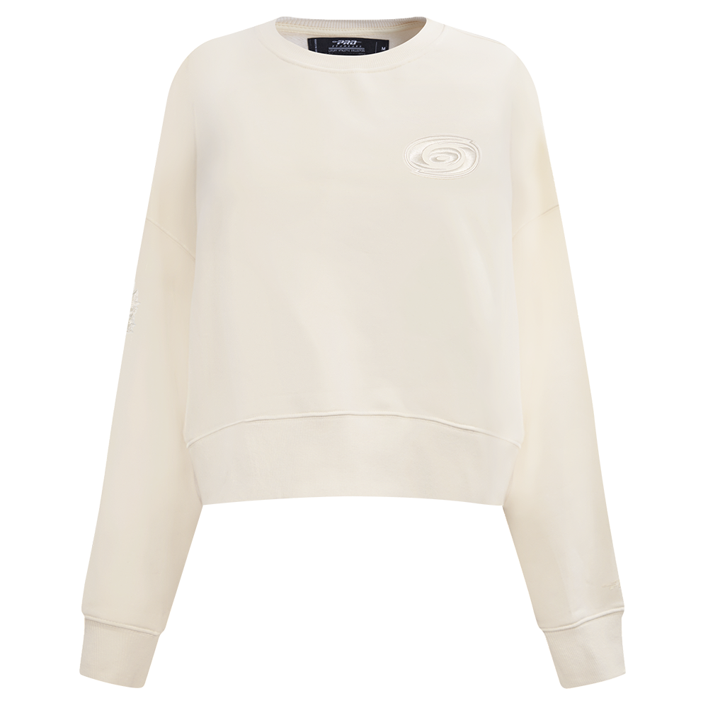 SUDADERA DE CUELLO REDONDO NHL CAROLINA HURRICANES NEUTRAL PARA MUJER