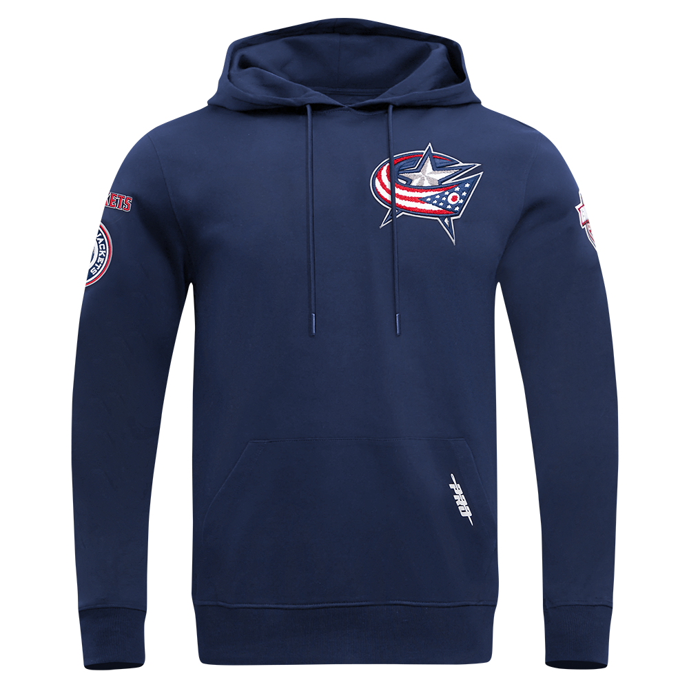 SUDADERA CON GORRO NHL COLUMBUS BLUE JACKETS CLASSIC CHENILLE