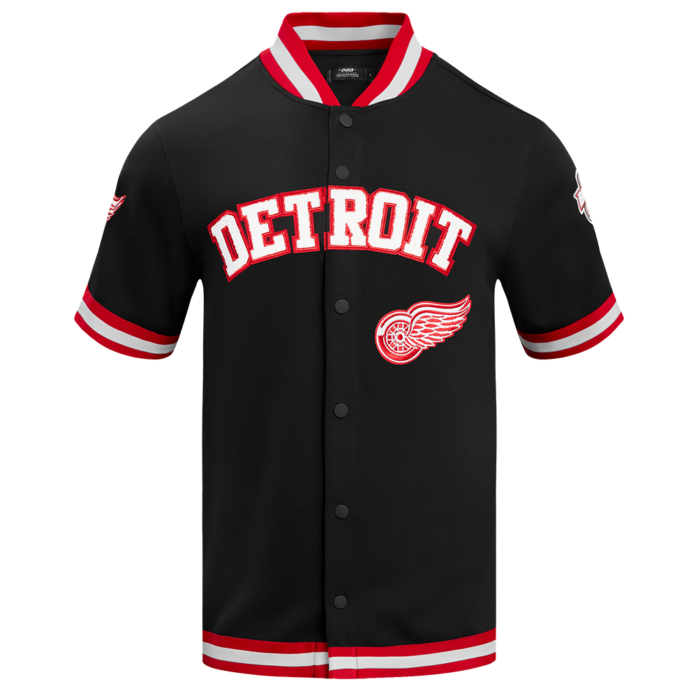 SOBRECAMISA DE MANGA CORTA NHL DETROIT RED WINGS CLASSIC CHENILLE