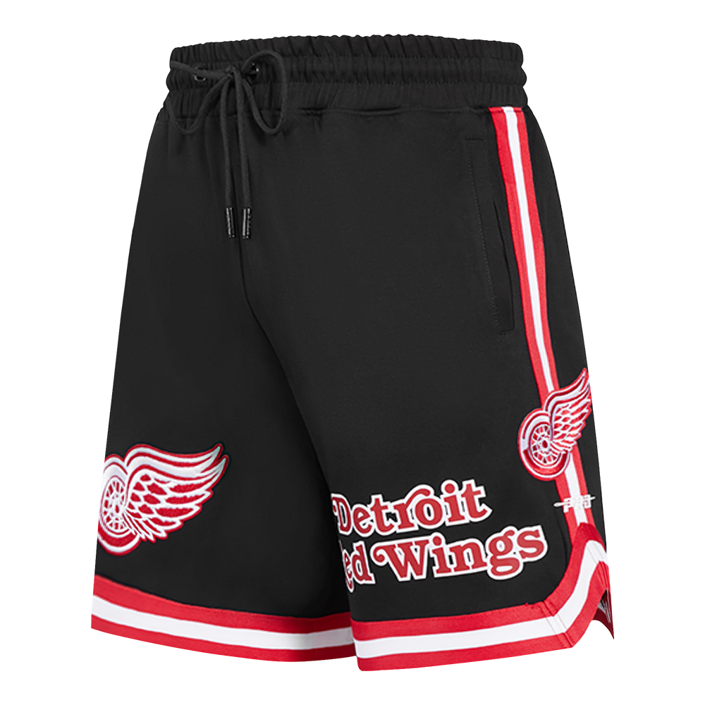 SHORTS DE BASKETBALL NHL DETROIT RED WINGS CLASSIC CHENILLE