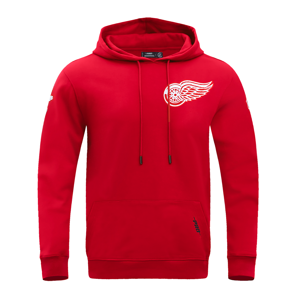 SUDADERA CON GORRO NHL DETROIT RED WINGS CLASSIC CHENILLE