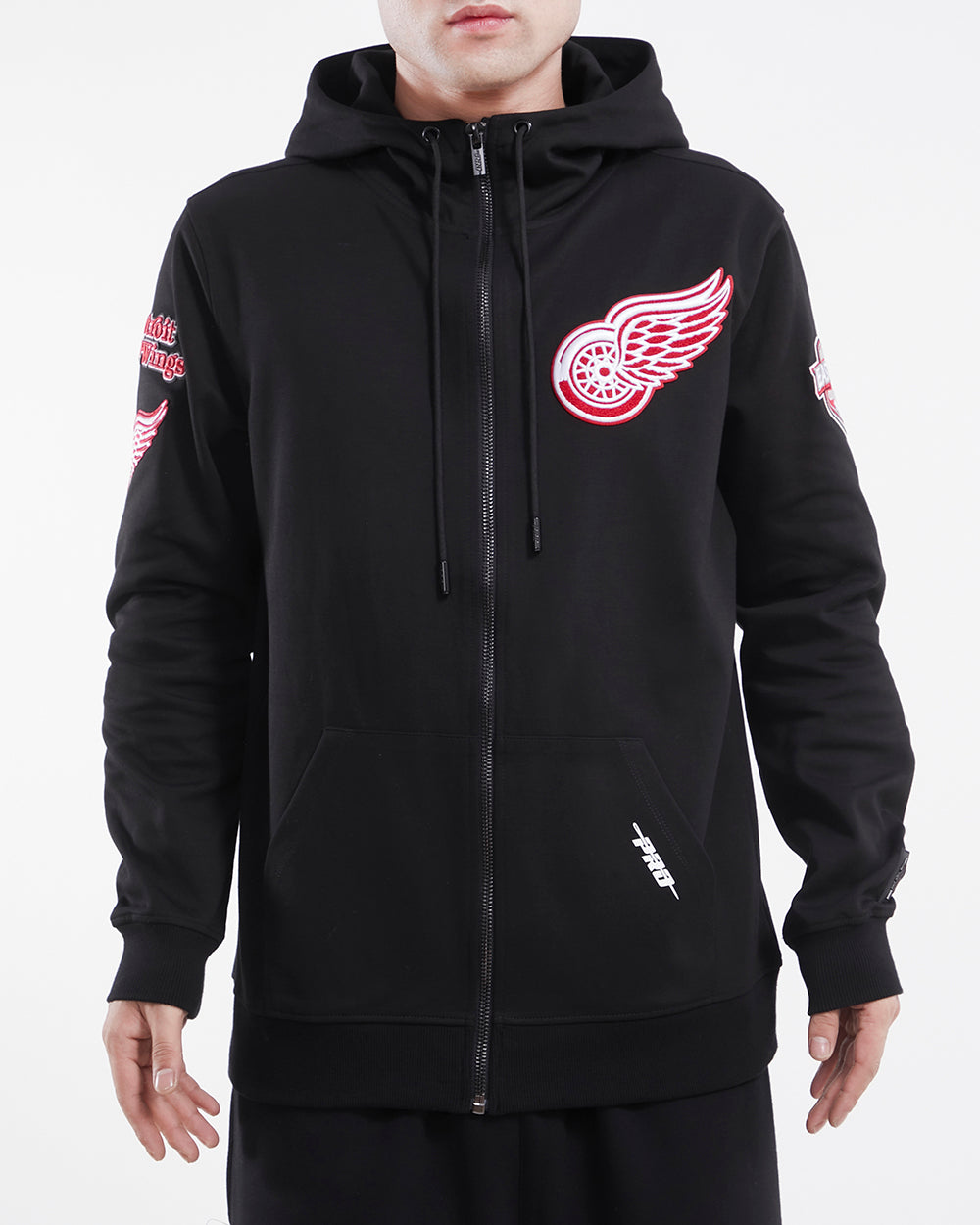 SUDADERA CON CIERRE NHL DETROIT RED WINGS CLASSIC CHENILLE