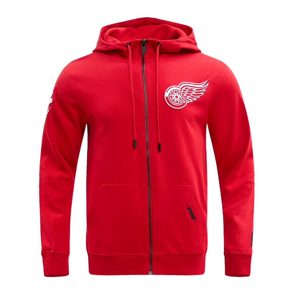SUDADERA CON CIERRE NHL DETROIT RED WINGS CLASSIC CHENILLE
