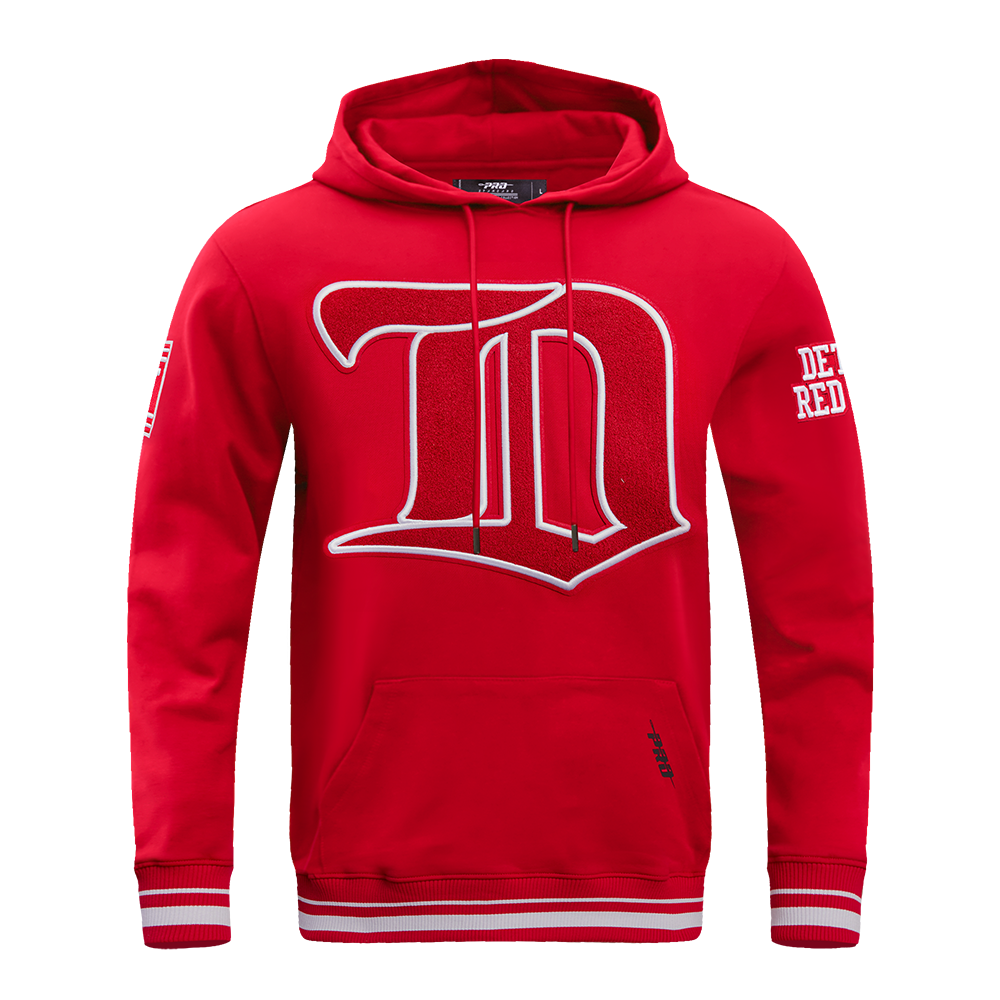 SUDADERA CON GORRO NHL DETROIT RED WINGS RETRO CLASSICS