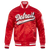 CHAMARRA DE SATÉN NHL DETROIT RED WINGS SCRIPT TAIL