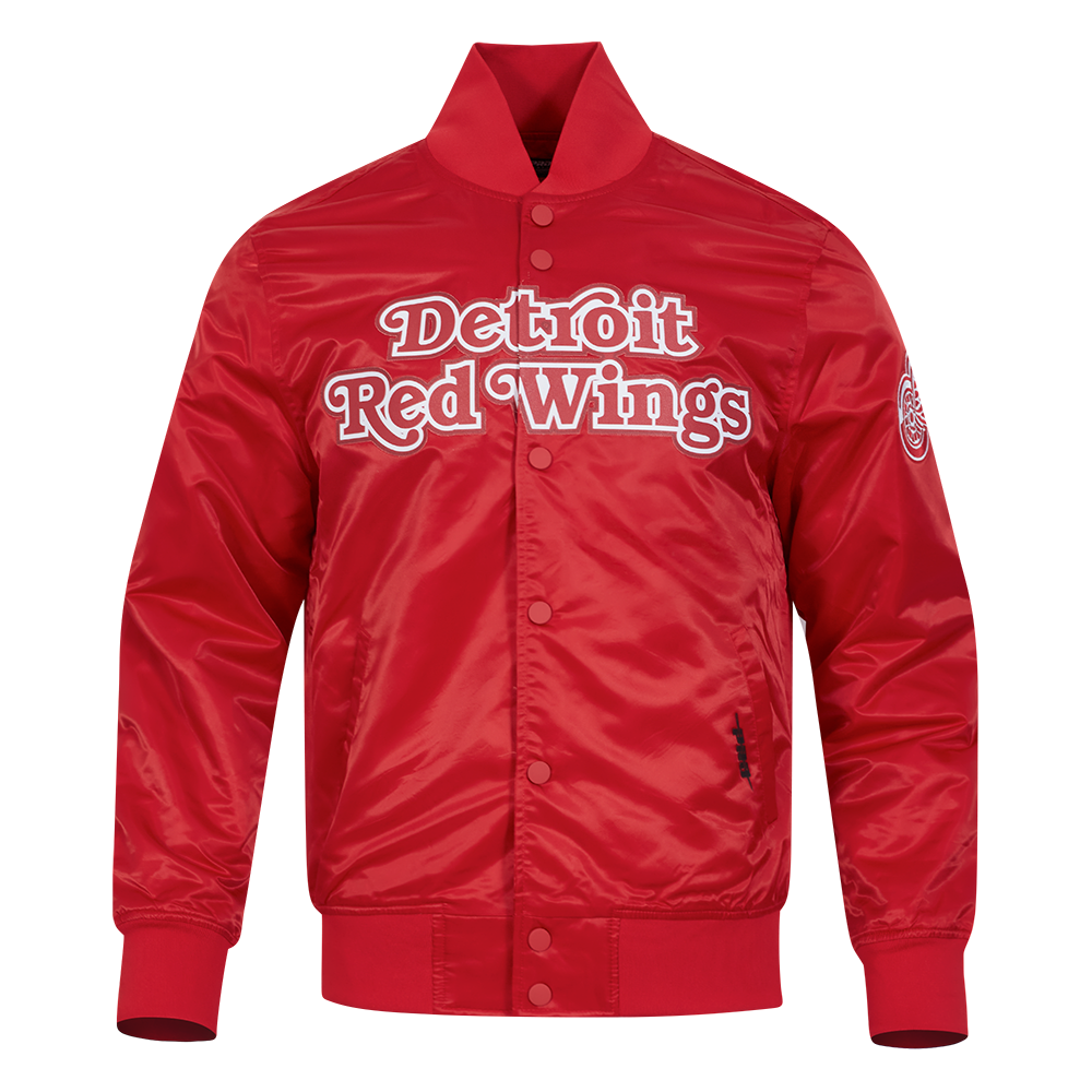 CHAMARRA DE SATÍN NHL DETROIT RED WINGS CLASSIC SATIN