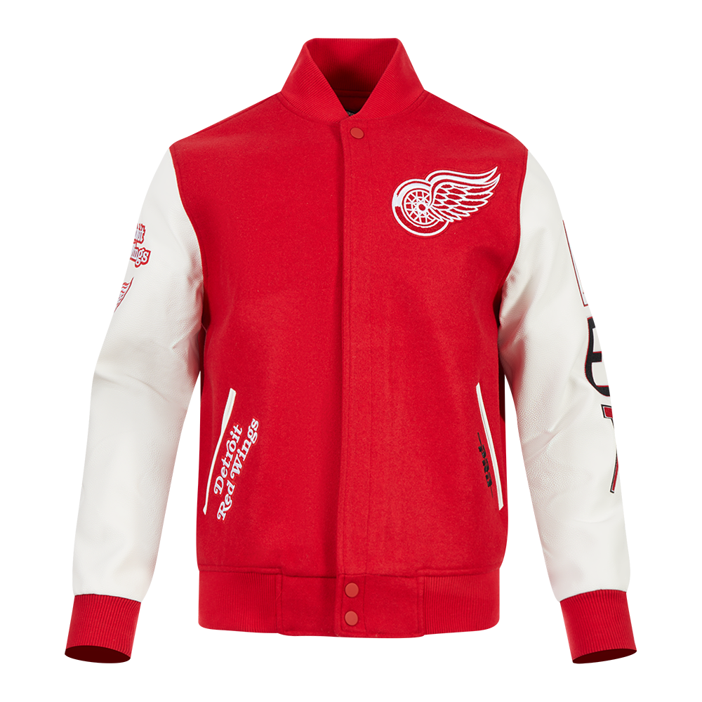 CHAMARRA UNIVERSITARIA NHL DETROIT RED WINGS CLASSIC VARSITY
