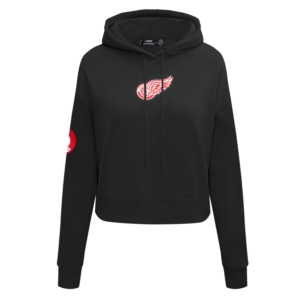 SUDADERA CON GORRO NHL DETROIT RED WINGS CLASSIC CHENILLE PARA MUJER