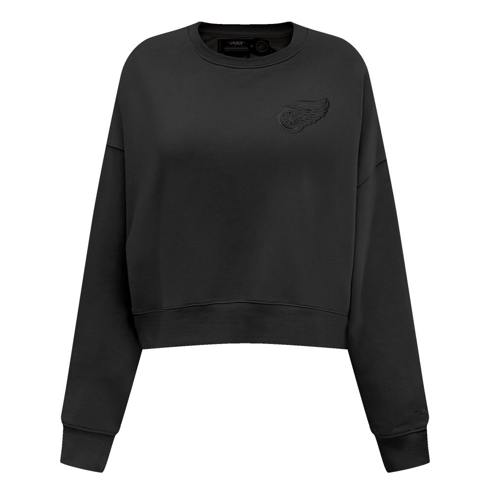SUDADERA DE CUELLO REDONDO NHL DETROIT RED WINGS NEUTRAL PARA MUJER