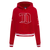 SUDADERA CON GORRO NHL DETROIT RED WINGS RETRO CLASSICS PARA MUJER