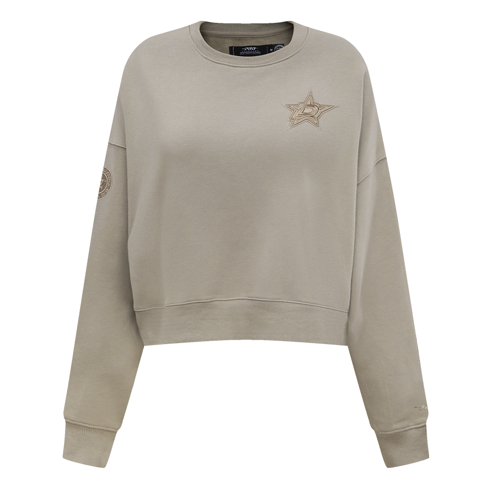 SUDADERA DE CUELLO REDONDO NHL DALLAS STARS NEUTRAL PARA MUJER