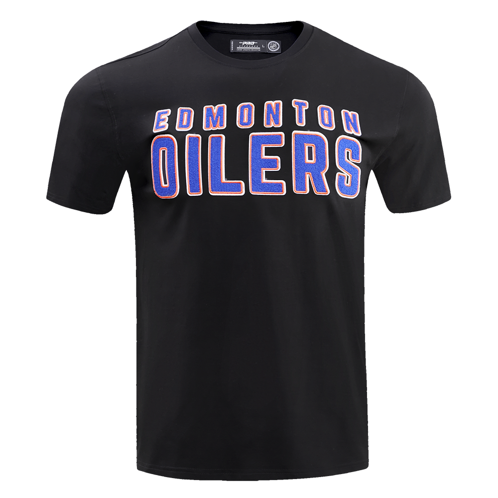 PLAYERA NHL EDMONTON OILERS CLASSIC CHENILLE
