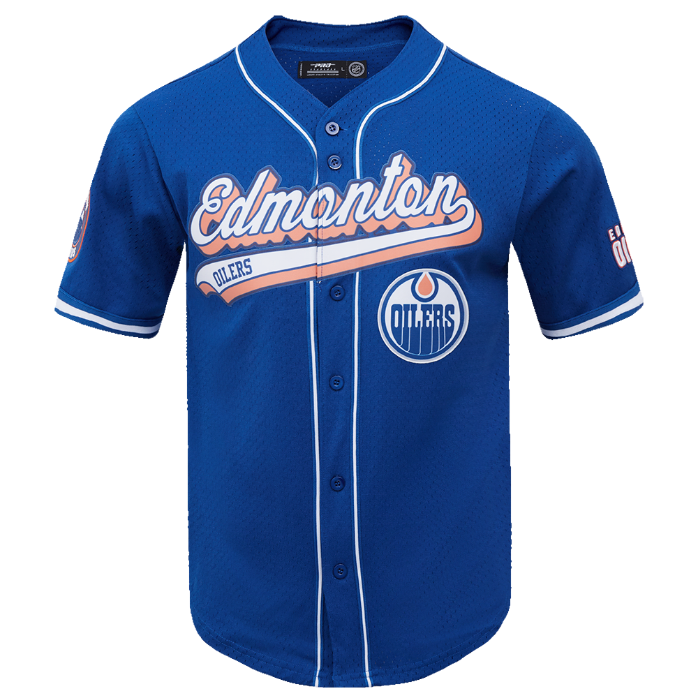 JERSEY NHL EDMONTON OILERS SCRIPT TAIL