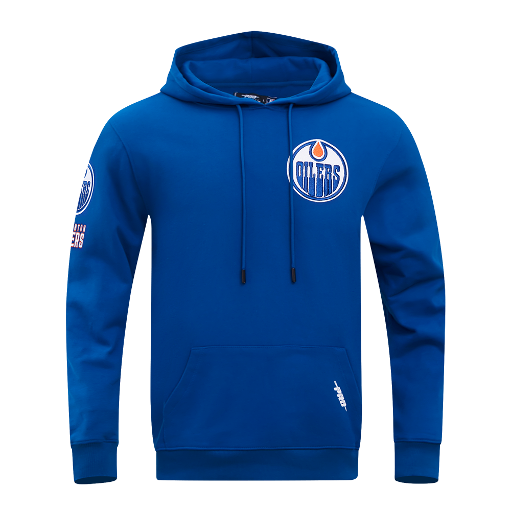 SUDADERA CON GORRO NHL EDMONTON OILERS CLASSIC CHENILLE