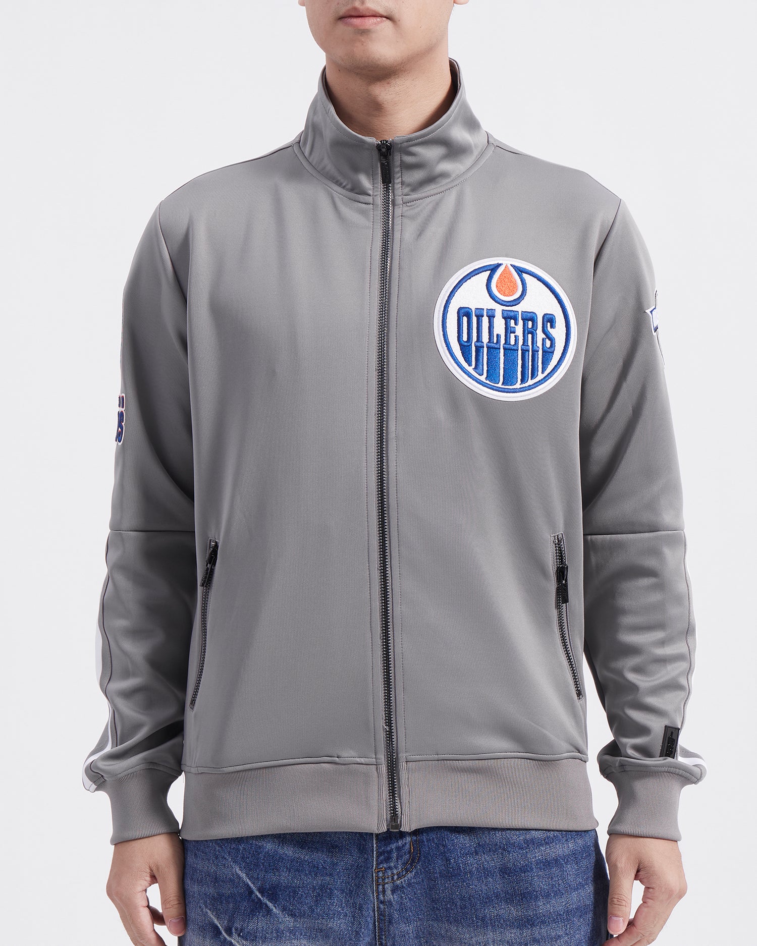 CHAMARRA DEPORTIVA NHL EDMONTON OILERS CLASSIC TRACK