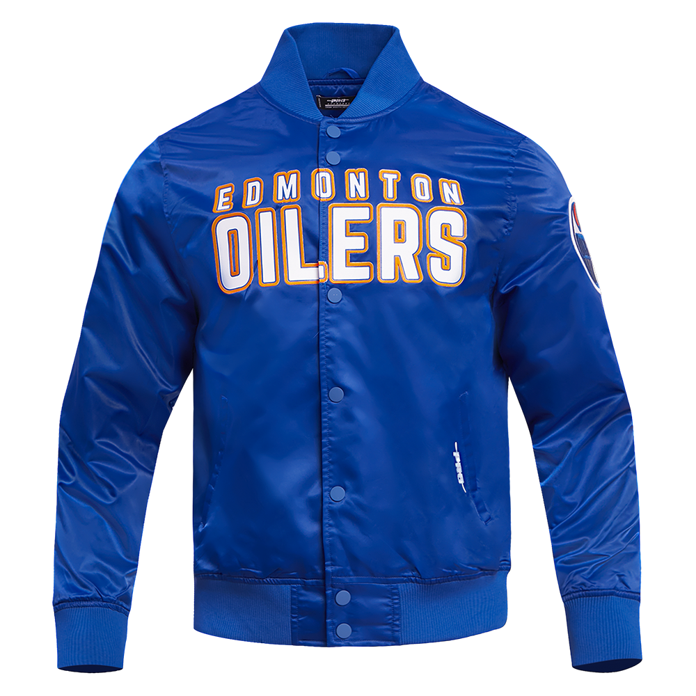 CHAMARRA DE SATÍN NHL EDMONTON OILERS CLASSIC SATIN