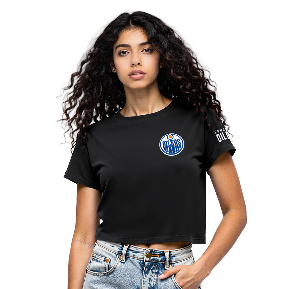 PLAYERA NHL EDMONTON OILERS CLASSIC CHENILLE PARA MUJER