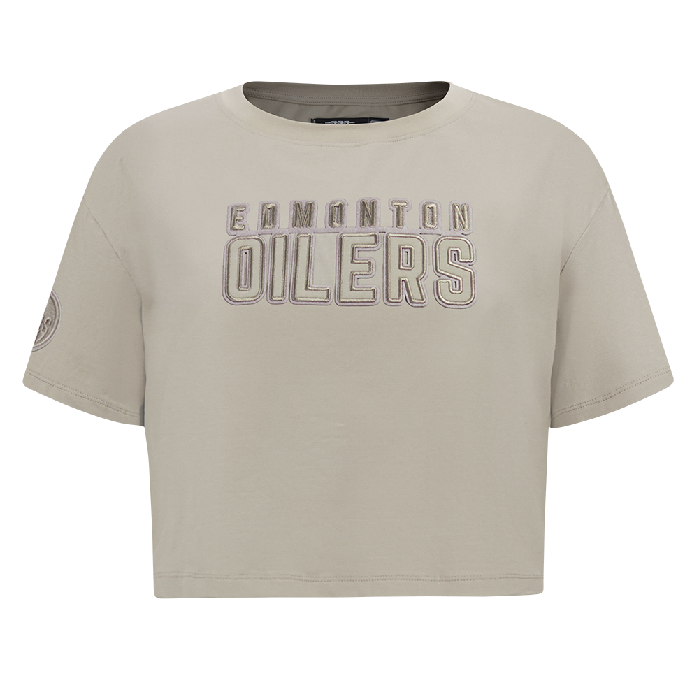 PLAYERA NHL EDMONTON OILERS NEUTRAL PARA MUJER