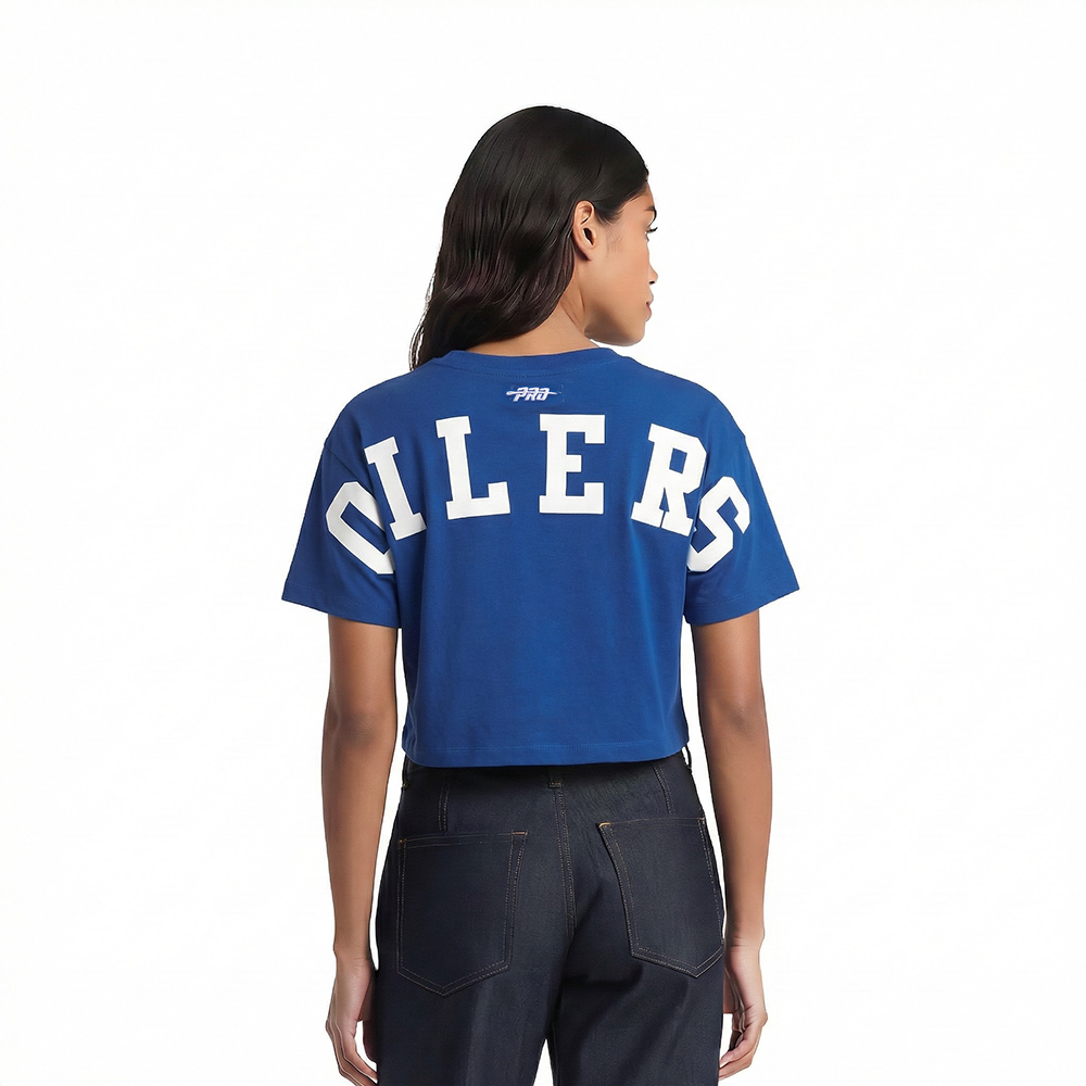 PLAYERA NHL EDMONTON OILERS WINGSPAN PARA MUJER