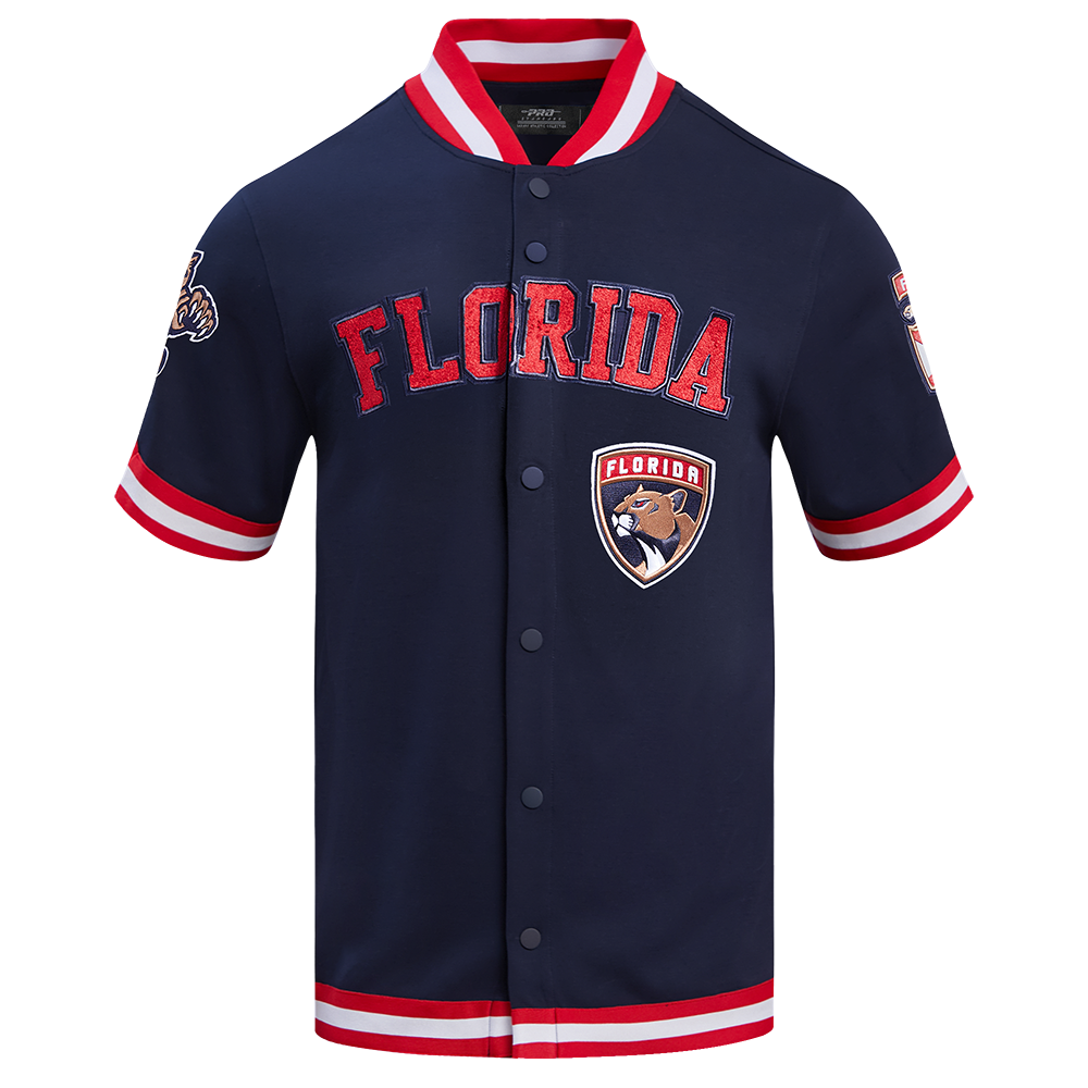 SOBRECAMISA DE MANGA CORTA NHL FLORIDA PANTHERS CLASSIC CHENILLE