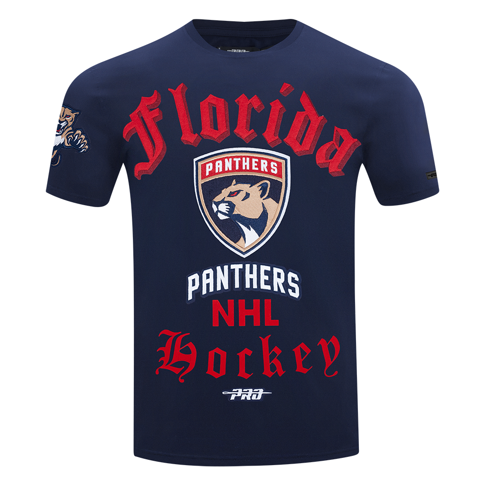 PLAYERA NHL FLORIDA PANTHERS OLD ENGLISH