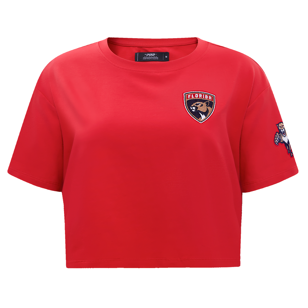PLAYERA CORTA NHL FLORIDA PANTHERS CLASSIC CHENILLE PARA MUJER