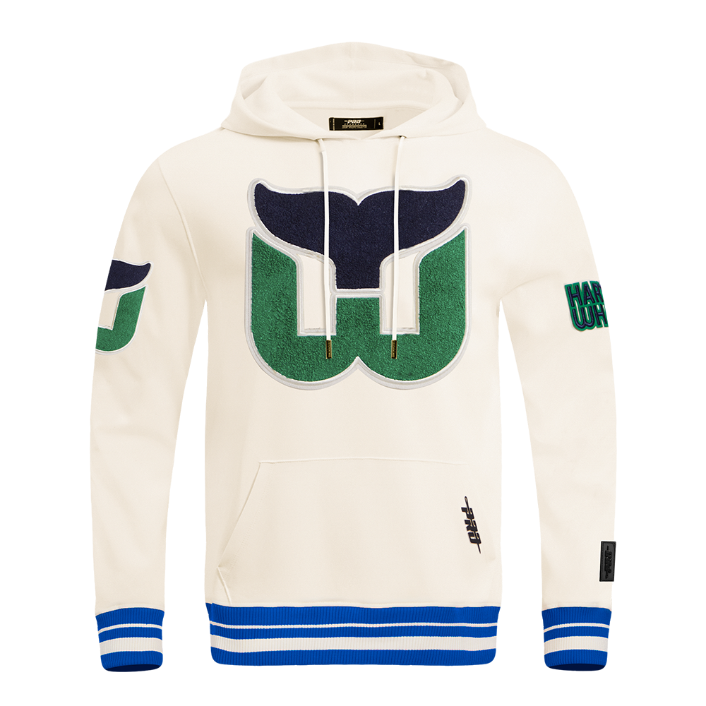 SUDADERA CON GORRO NHL HARTFORD WHALERS RETRO CLASSICS